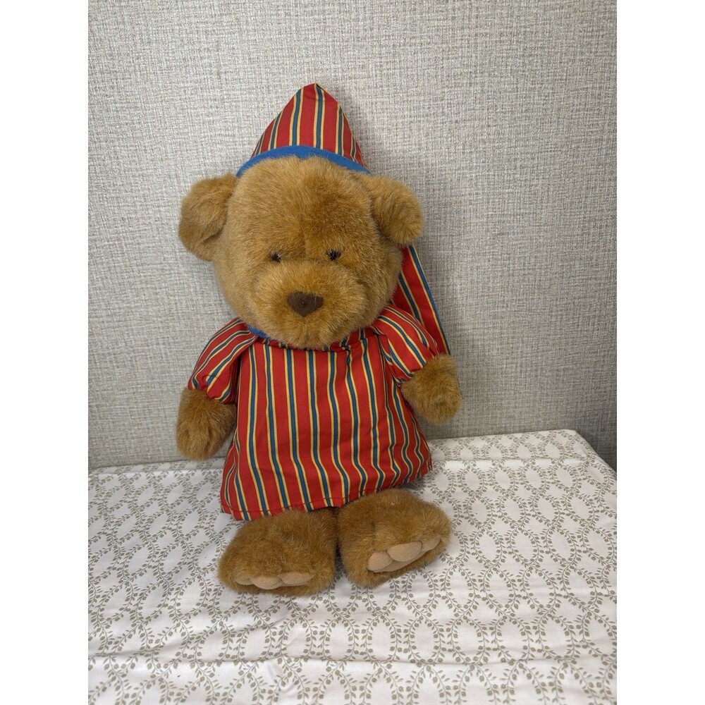 Vtg Avon Sleepy Sherman Teddy Bear Plush Bedtime Sleep Singing Dream With Me
